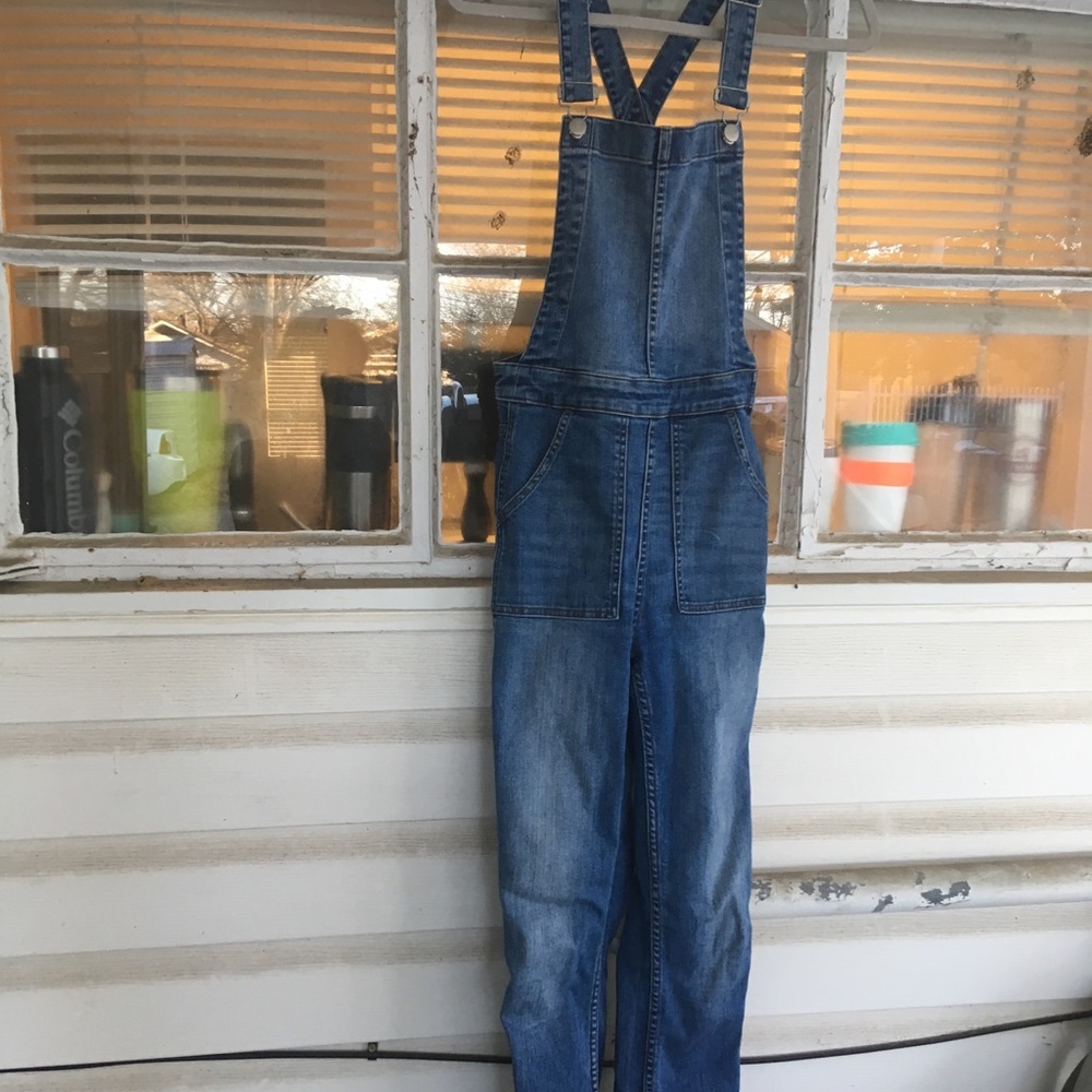 madewell denim overalls